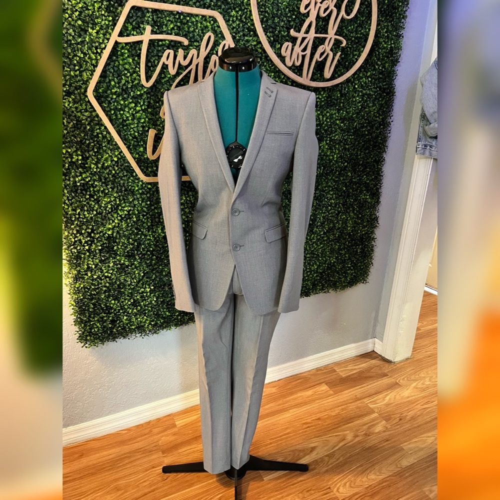 ASOS super skinny grey suit 36R and 30/30